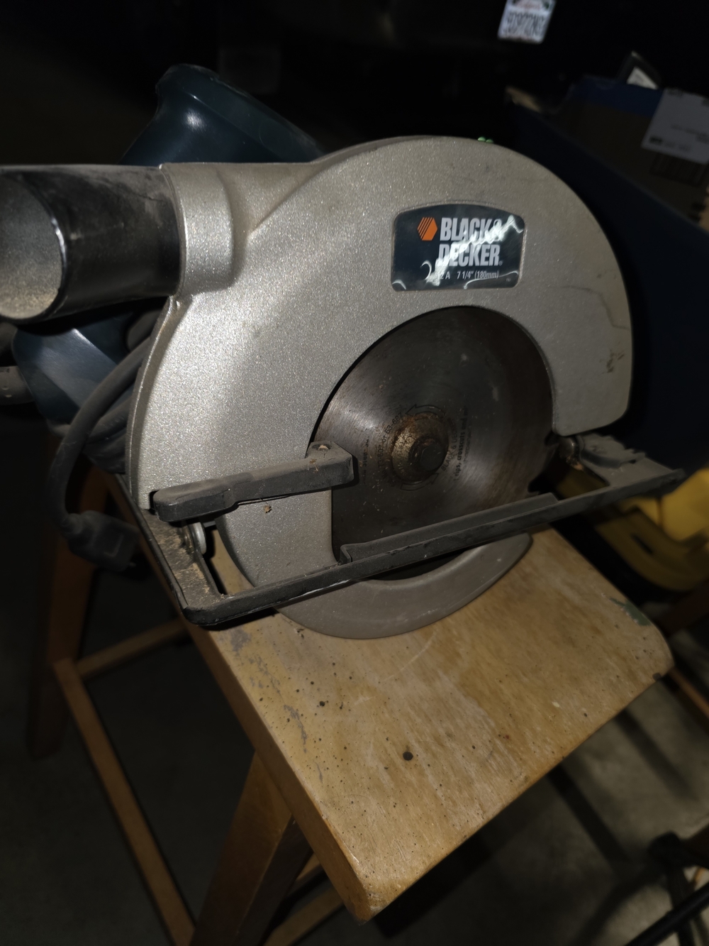 Black+Decker Circular Saw in Silver and Teal